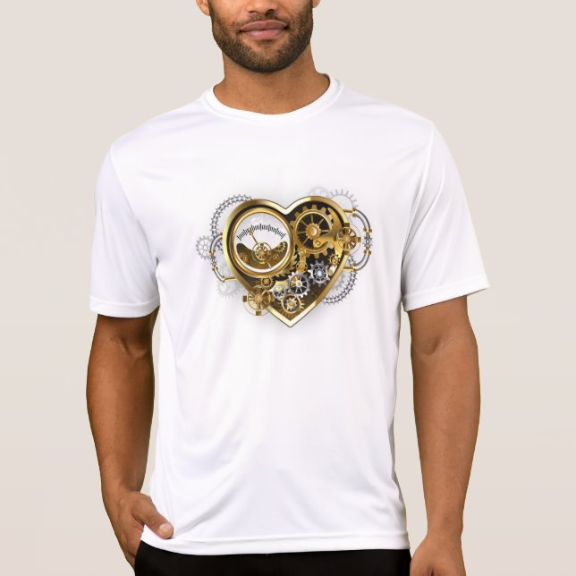 T-shirt Coeur vapeur avec un manomètre (Devant)