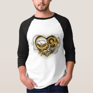 T-shirt Coeur vapeur avec un manomètre