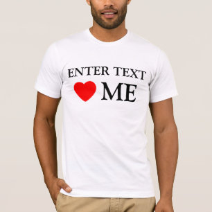 T-shirt coeur vierge moi modèle