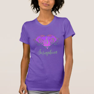 T-shirt Coeur Whimsical personnalisé