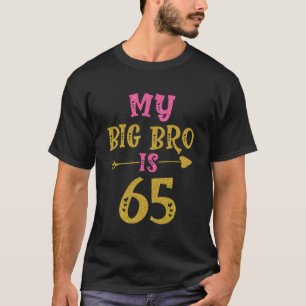 T-shirt Coeurs 65ème Anniversaire Pour Big Brother De Sist
