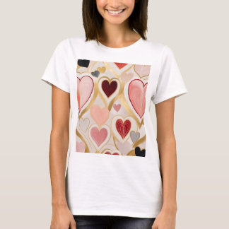 T-shirt Coeurs d'amour