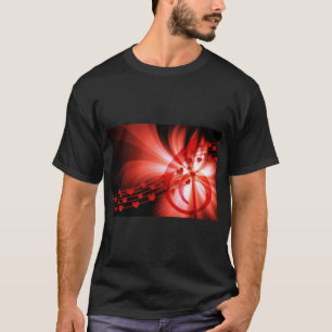 T-shirt Coeurs d'amour Abstraits