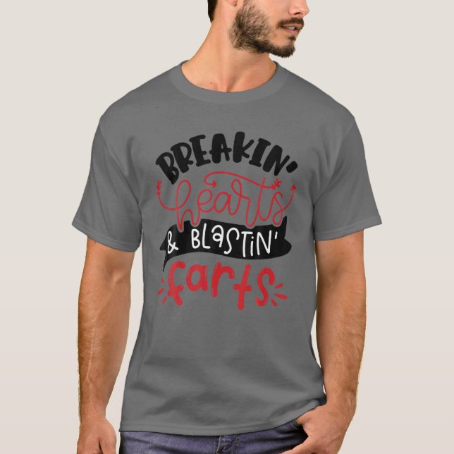 T-shirt Coeurs de cassure (Devant)