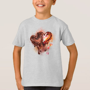 T-shirt Coeurs de chocolat