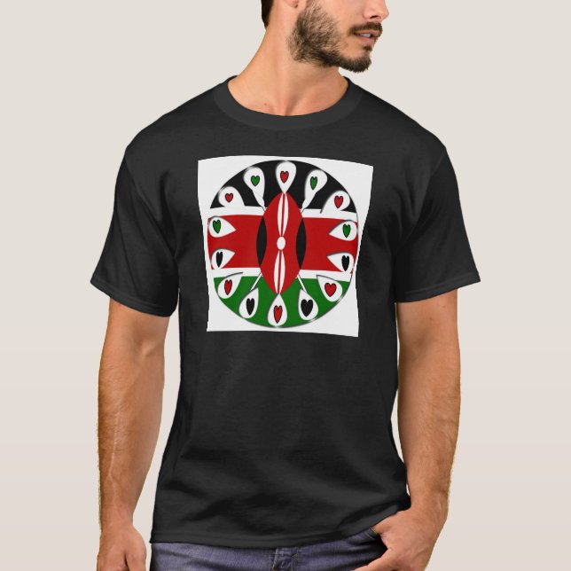 T-shirt Cœurs de Kenya (Devant)