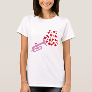 T-shirt Coeurs de trompette