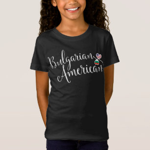 T-shirt Coeurs entwintés américains bulgares