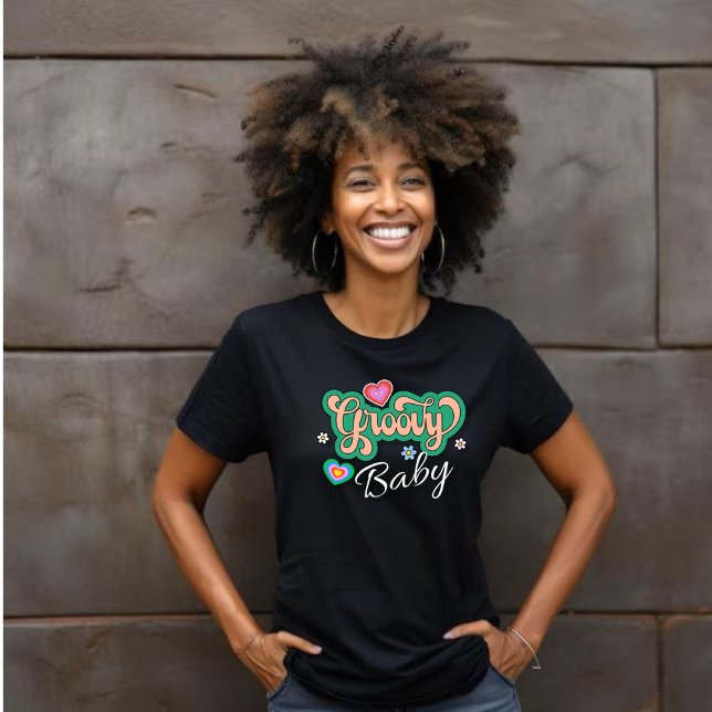 T-shirt Coeurs et fleurs super pour bébés (Créateur téléchargé)