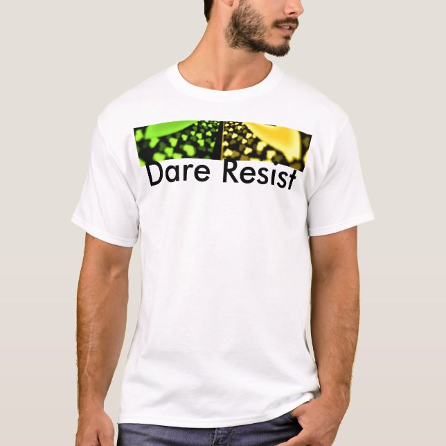 T-shirt Coeurs Iridescente Polka sans soudure Point Art Ab (Devant)