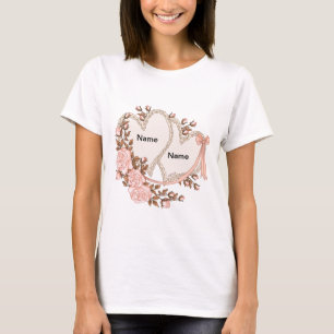 T-shirt Coeurs mariages