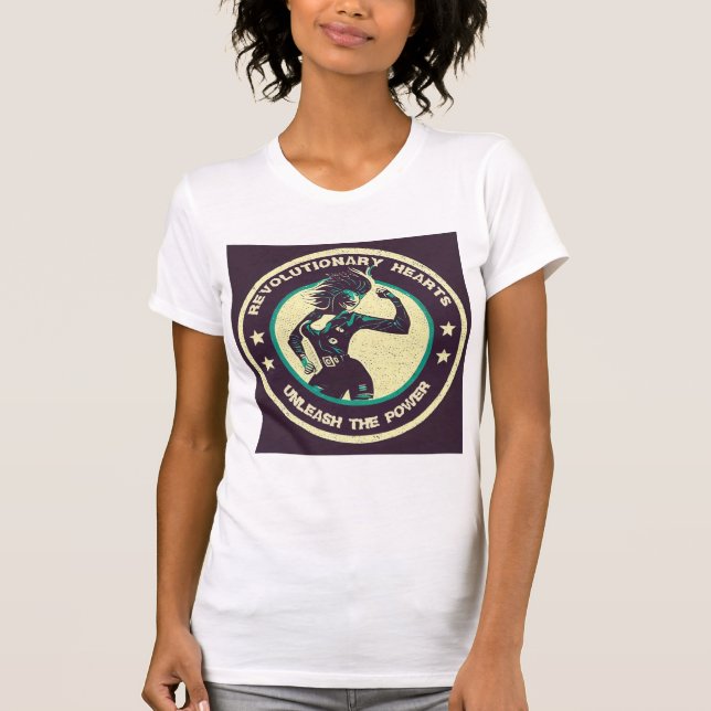 T-SHIRT "COEURS RÉVOLUTIONNAIRES" (Devant)