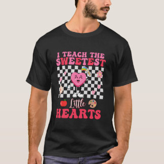 T-shirt Coeurs super Bonbons J'Enseigne Le Petit Le Plus D