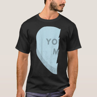 T-shirt Coeurs T & Me Correspondances Bff tenues Valentine