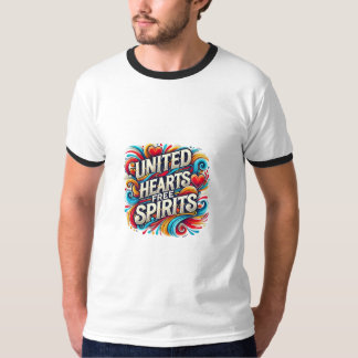 T-shirt Coeurs unis Spirits libres