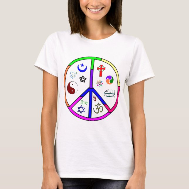 T-shirt Coexistence paisible (Devant)