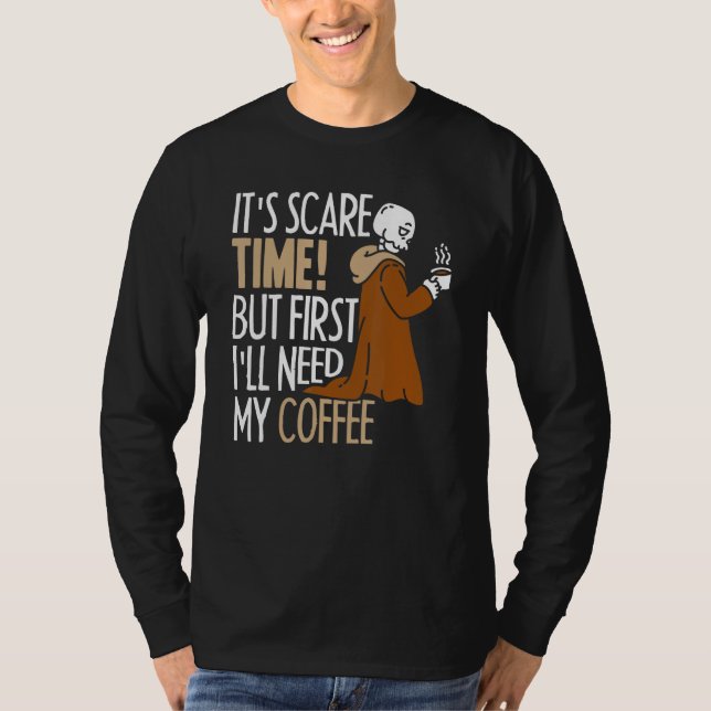 T-shirt Coffee Caffeine Cafe Roasting Barista Coffee Hallo (Devant)