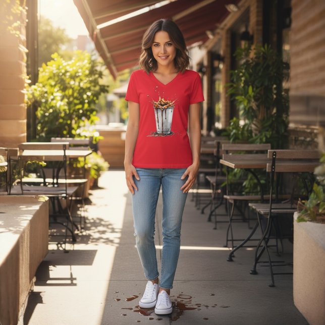 T-shirt Coffee Cup  (Créateur téléchargé)