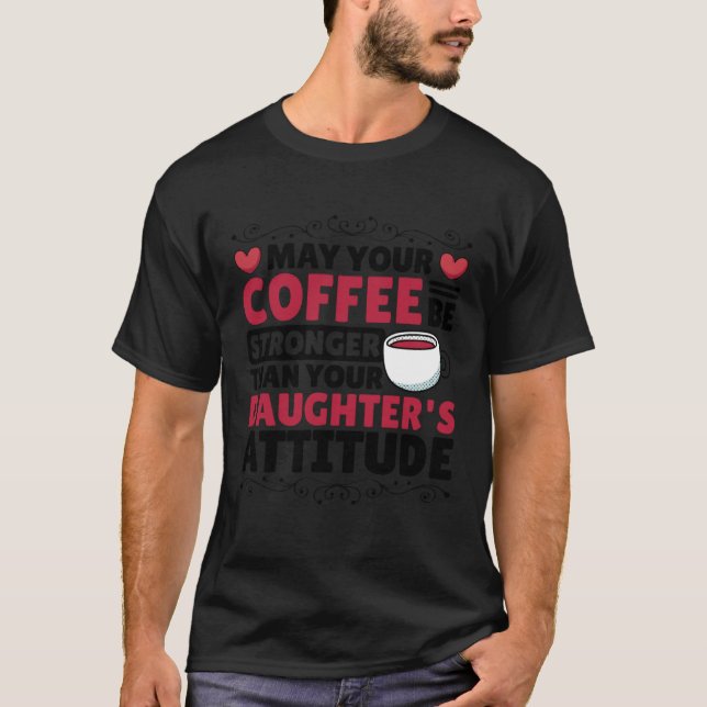 T-shirt Coffee  for Coffee Roaster and Parenting (Devant)