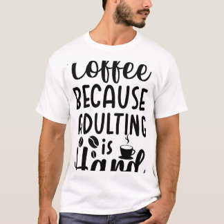 T-shirt coffee lover gift, gift for coffee lovers, coffee 
