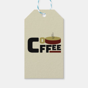 T - Shirt "Coffee Lover's Club" Geschenkanhänger