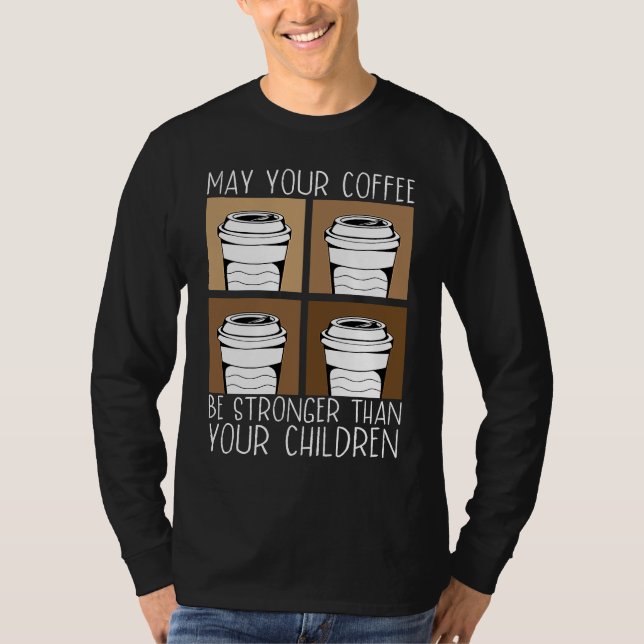 T-shirt Coffee Mom Coffee Drinker Best Mama Ever Mothers D (Devant)