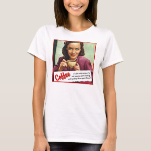 T-shirt Coffee Rip Votre Tête De Funny Humour Chemise