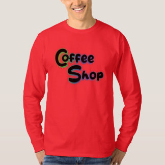 T-shirt Coffee shop