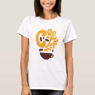 T-shirt Coffee typografy for coffee lover