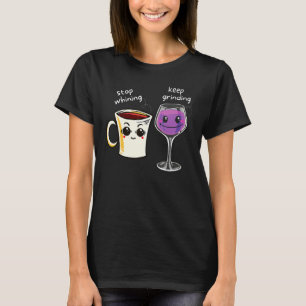T-shirt Coffee Wine Couples Romantiques