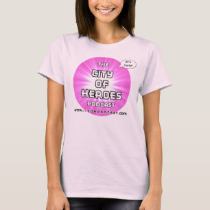 T-shirt CoH Podcast la coupe de la femme rose savoureuse