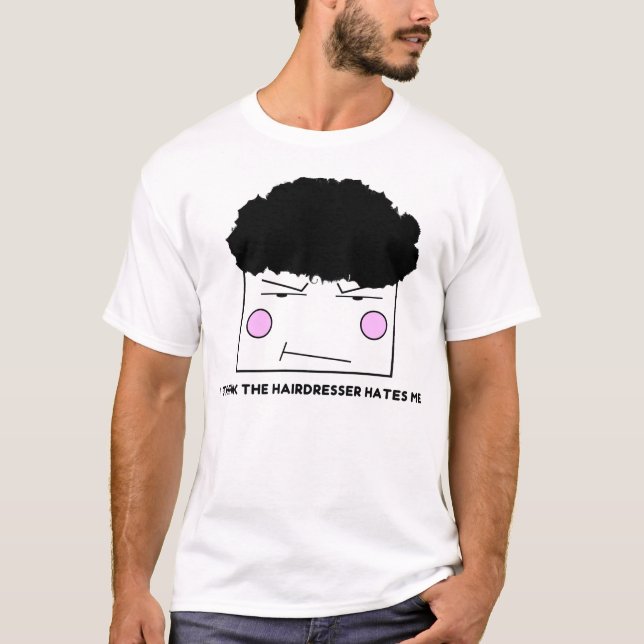 T-shirt coiffeur (Devant)