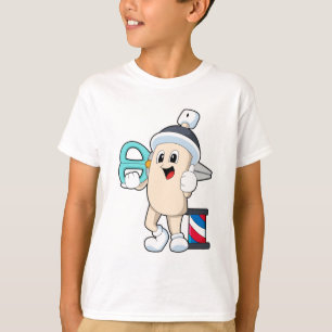 T-shirt Coiffeur avec ciseaux