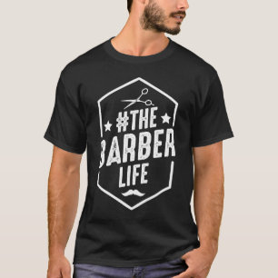 T-shirt Coiffeur professionnel Barber Life