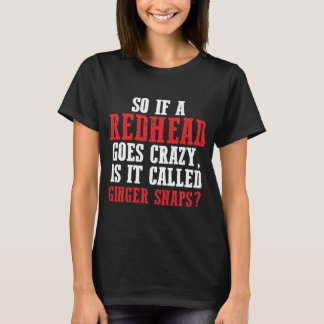 T-shirt Coiffeur rouge G de cheveux de cadeau roux drôle