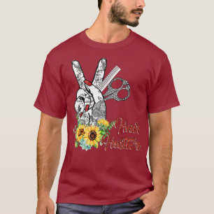 T-shirt Coiffeuse Hustler Sunflower Coiffeuse