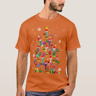 T-shirt Coiffeuse Xmas Tree