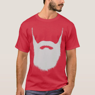 T-shirt Coiffure faciale barbu amusante