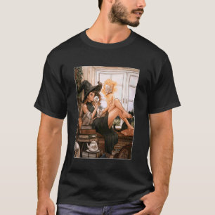 T-shirt Coin de lecture chaleureux de sorcière Confortable