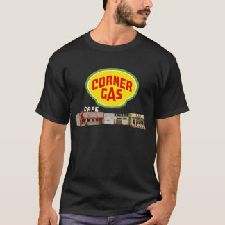T-shirt Coin-Gaz-Logo-Et-Station-Femmes