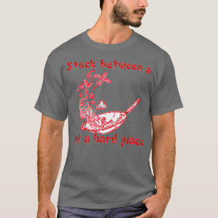 T-shirt Coincé entre un Wok et un Hard Place