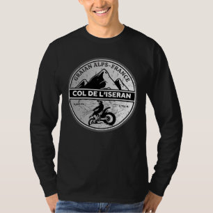 T-shirt Col de l’Iseran français Alpes motobike tour