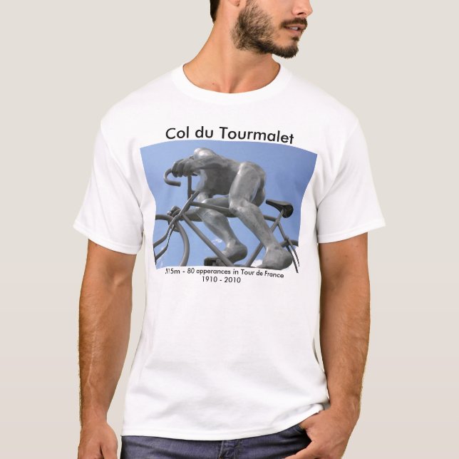 T-shirt Col du Tourmalet (Devant)