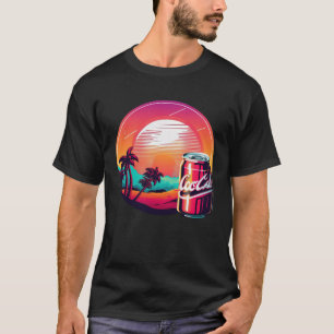 T-shirt Cola Synthwave 80s Rétrowave