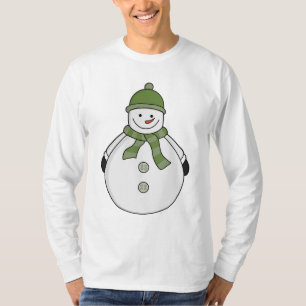 T-shirt Cold snowman