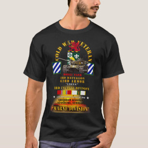 T-shirt ColdVet 3e Bn 63e Armor 3e Inf Div Augsberg FRG