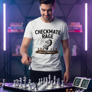 T-shirt Colère Échec et Mat – Conception de bataille d'éch