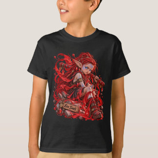 T-shirt Colère / Petit Combattant / Cerise