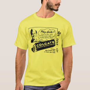 T-shirt Colgate 2ÈME GUERRE MONDIALE Advertisement: Vous