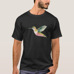 T-shirt Colibri à l'aquarelle
